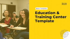 Education & Training Center Template | Beezr Template